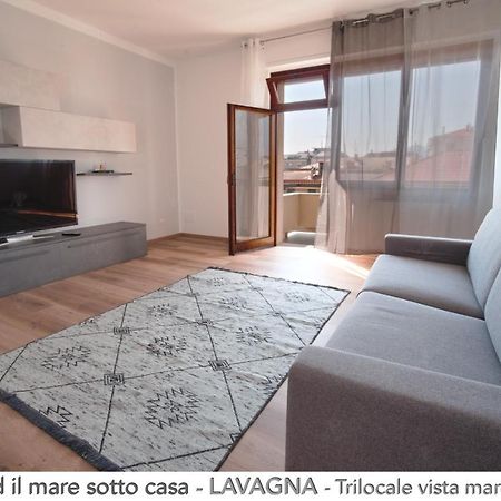 Il Centro Ed Il Mare Sotto Casa Apartment Lavagna Bagian luar foto