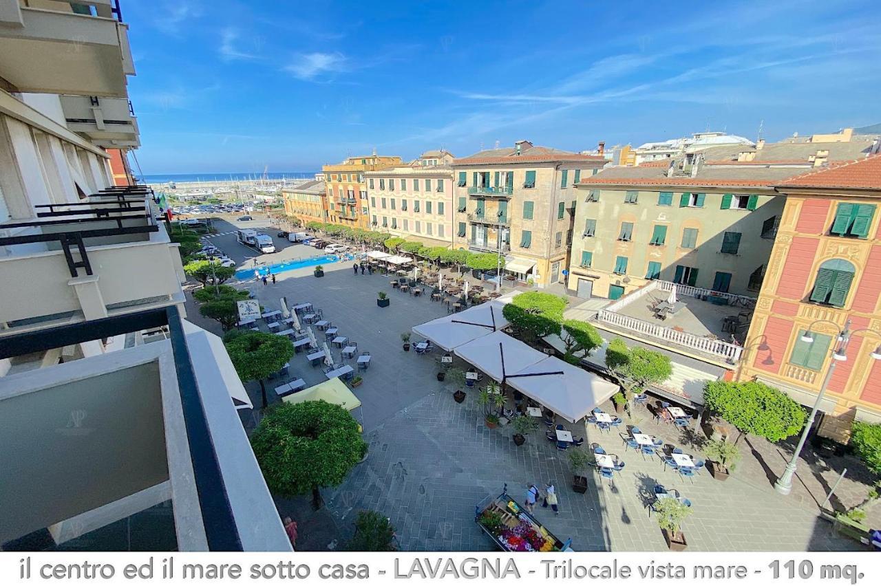 Il Centro Ed Il Mare Sotto Casa Apartment Lavagna Bagian luar foto