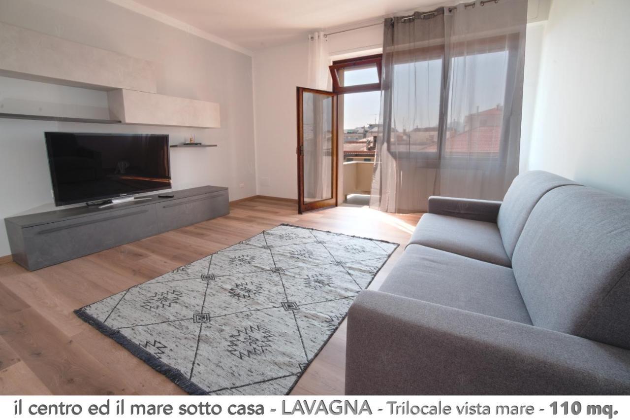 Il Centro Ed Il Mare Sotto Casa Apartment Lavagna Bagian luar foto
