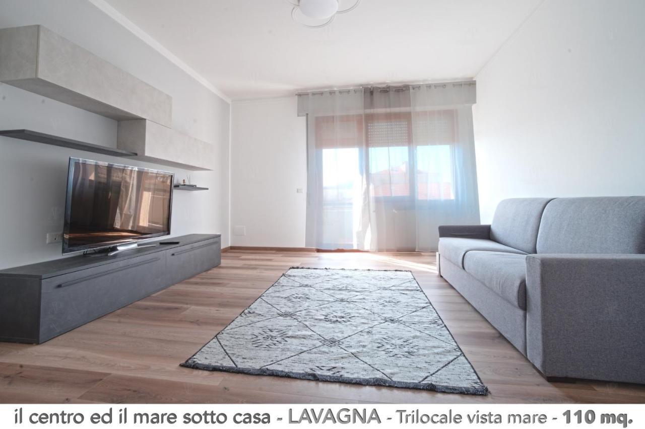Il Centro Ed Il Mare Sotto Casa Apartment Lavagna Bagian luar foto
