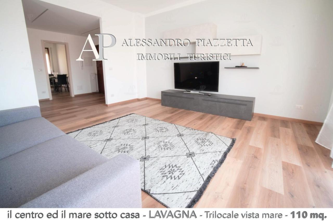 Il Centro Ed Il Mare Sotto Casa Apartment Lavagna Bagian luar foto