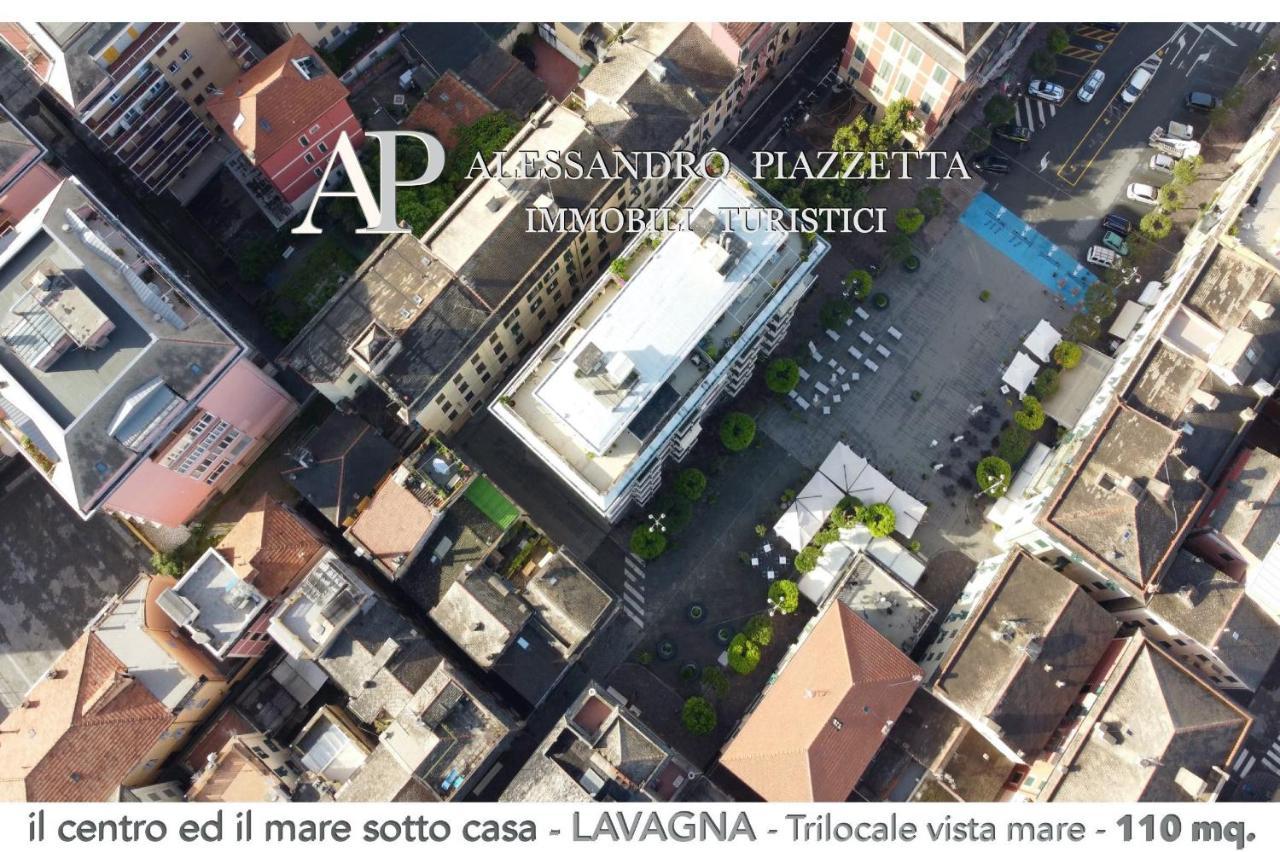 Il Centro Ed Il Mare Sotto Casa Apartment Lavagna Bagian luar foto
