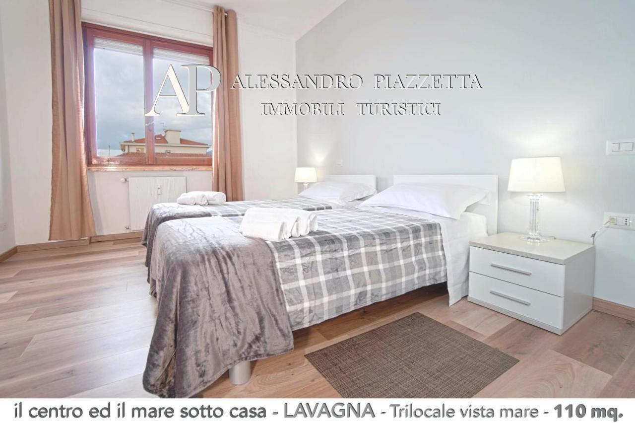 Il Centro Ed Il Mare Sotto Casa Apartment Lavagna Bagian luar foto