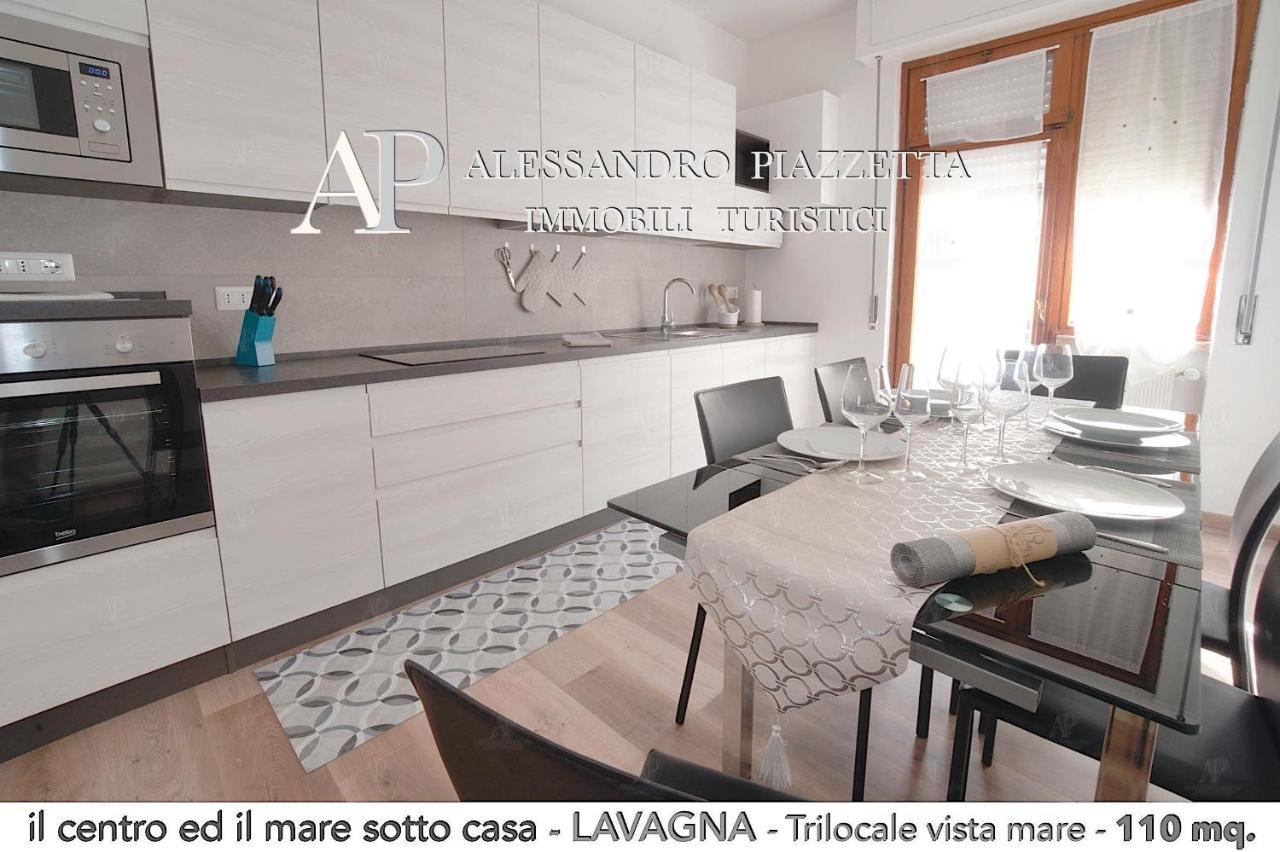 Il Centro Ed Il Mare Sotto Casa Apartment Lavagna Bagian luar foto