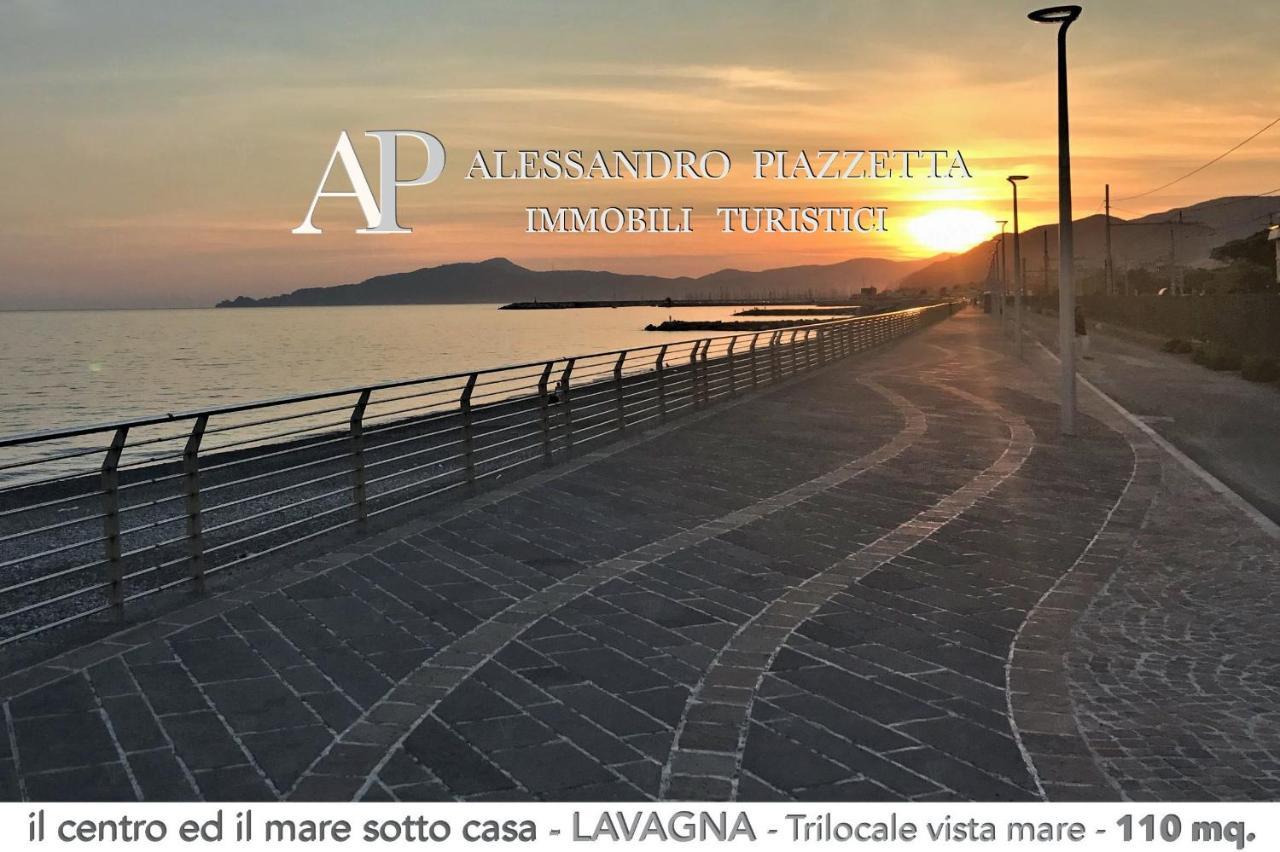 Il Centro Ed Il Mare Sotto Casa Apartment Lavagna Bagian luar foto