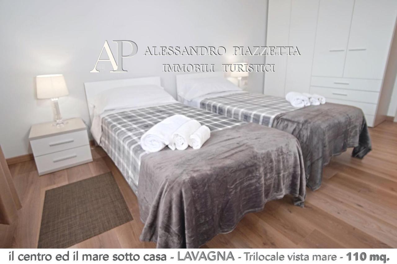 Il Centro Ed Il Mare Sotto Casa Apartment Lavagna Bagian luar foto